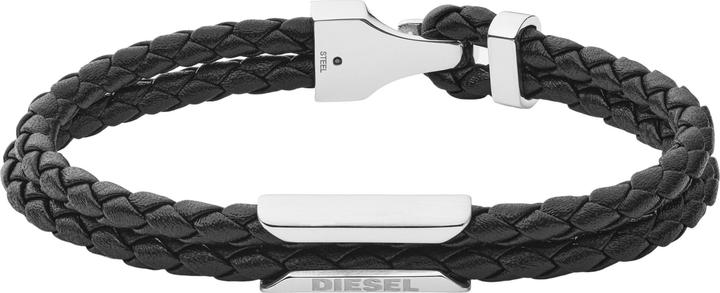 Diesel Stackables (18.50 cm, Edelstahl, Edelstahl/Leder, Edelstahl/Perlon/Nylon)