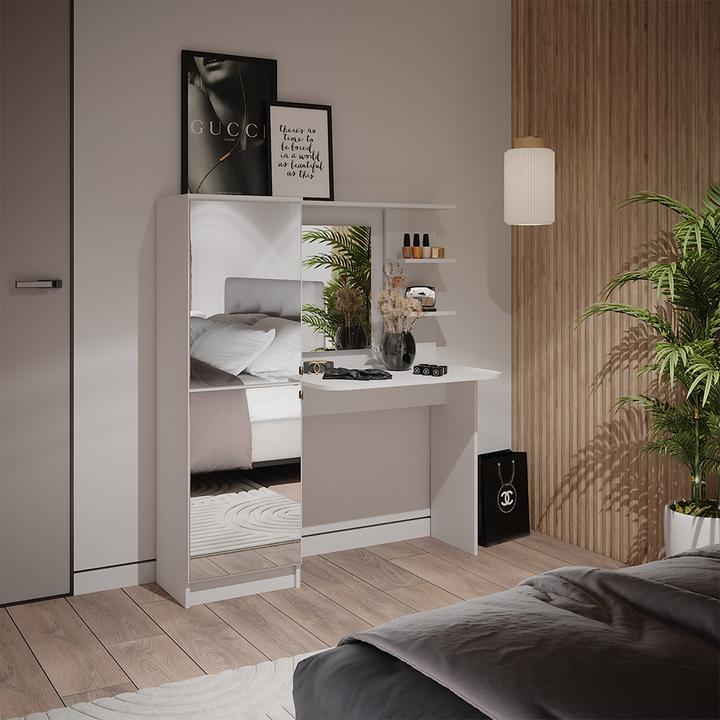 Produktbild Vicco Jasmin mit Spiegel (123 x 33 x 141.5 cm)