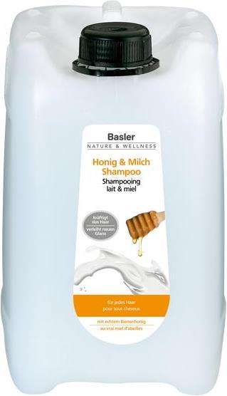 Image du produit Basler Shampooing Miel & Lait (5000 ml, Shampoing liquide)