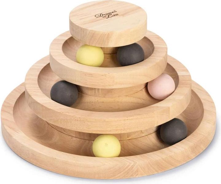 Designed by Lotte Mia (Jouet à balle chat)