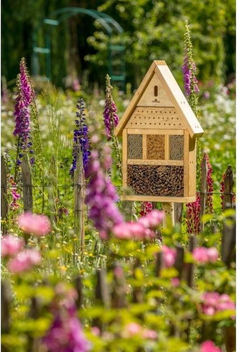Produktbild Neudorff Insektenhotel (Wildbienen, Florfliegen, Marienkäfer, Grabwespen)