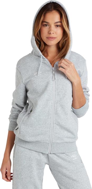 Immagine prodotto Umbro Felpa con cappuccio Club Leisure con zip a tutta lunghezza (XS)