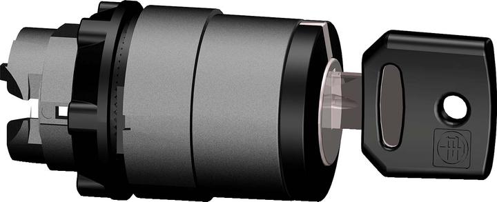 Image du produit Schneider Electric Élem. frontal p. Interrupteur à clé Ř22 2 ZB5AG02