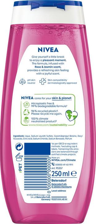 Image du produit NIVEA Gel douche Joy of Life (250 ml)
