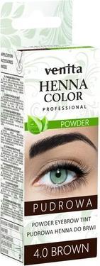 Venita Henna Color Powder Powder Henna For Eyebrows 4.0 Brown 4G