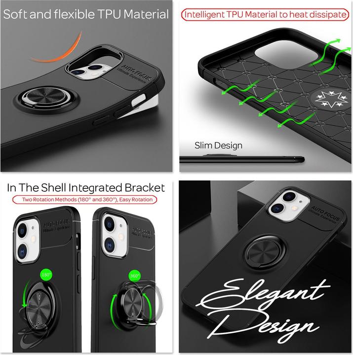 Image du produit Nalia Coque avec Bague (Apple iPhone 12)