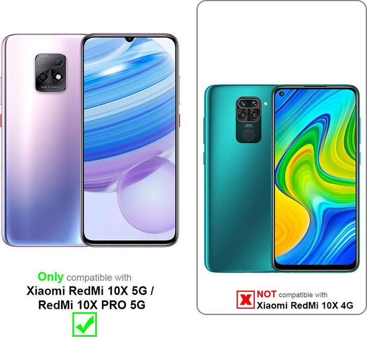 Immagine prodotto Cadorabo Custodia per Xiaomi RedMi 10X 5G / RedMi 10X PRO 5G universale (Xiaomi Redmi 10X 5G)