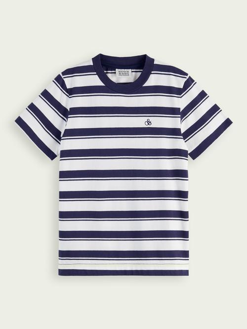 Scotch Shrunk T Shirt aus Bio Baumwolle im Regular Fit