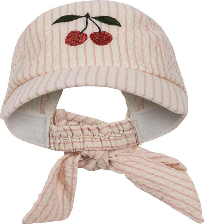 Produktbild Konges Slojd Ellie SchleifenCap Peony Stripe