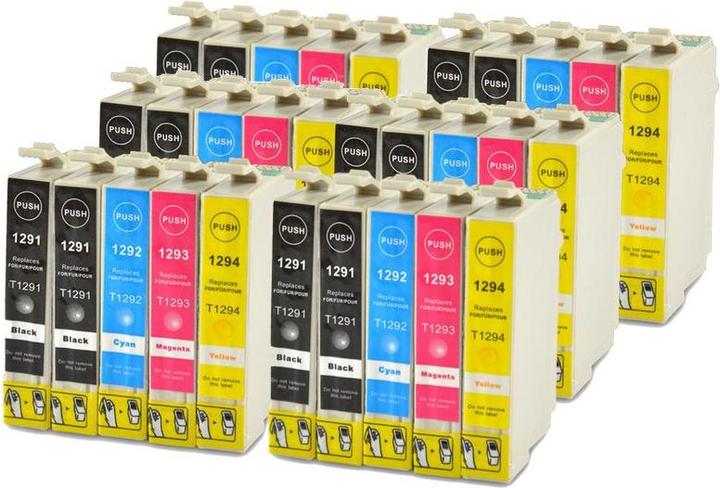 Immagine prodotto Hermex Cartuccia d'inchiostro alternativa alla Epson T1295 (M, FC, C, Y)