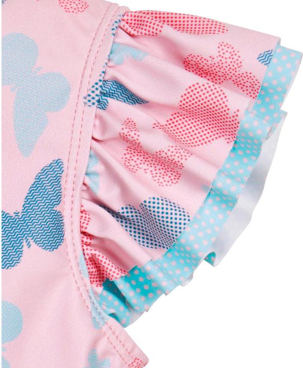 Image du produit Playshoes Ensemble de bain UV papillon rose/turquoise taille 110-116 (110, 116)