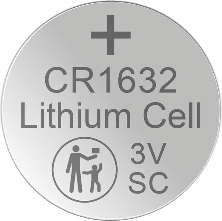 Produktbild Hückmann Knopfzelle Lithium 3V (5 Stk., CR1632, 130 mAh)