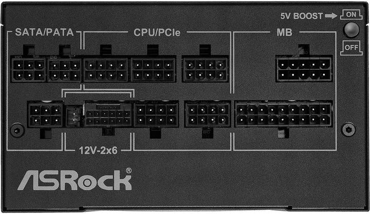 Actual product image AsRock Alimentation ATX Phantom Gaming - 1000W (Noir) (750 W)