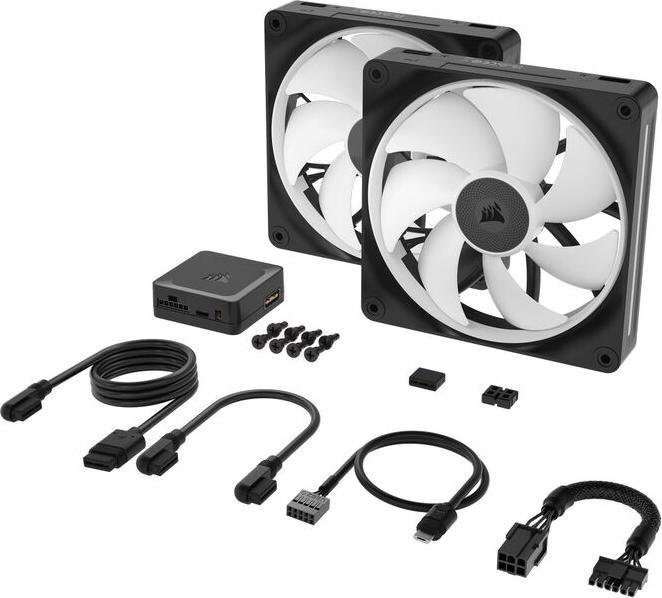 Image du produit Corsair iCUE LINK LX140 RGB (140 mm, 2 x)