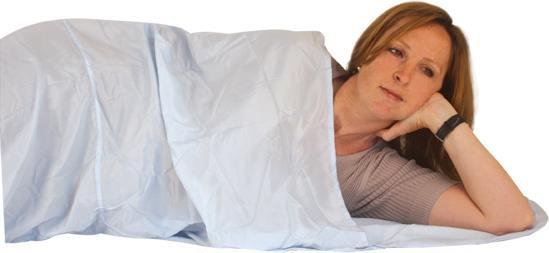 TravelSafe Silk Sleeping Bag Liner - Mummy (2.40 m)