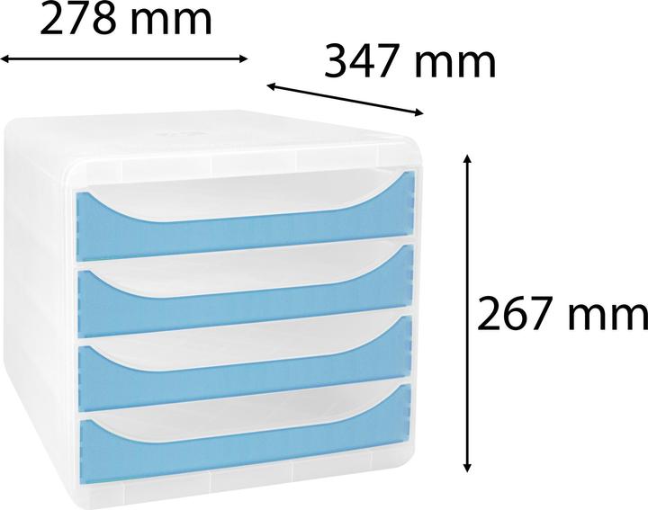 Actual product image Exacompta Self standing drawer boxes (A4+)