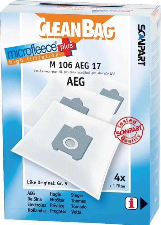 Actual product image Cleanbag M 106 AEG 17 (1 x)