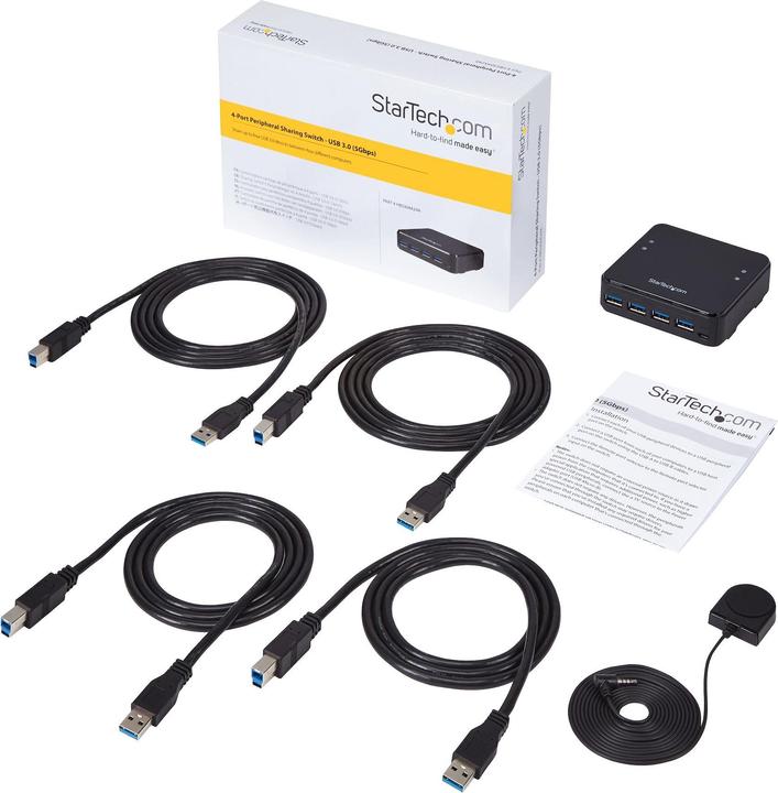 Immagine prodotto StarTech Interruttore di condivisione USB 3.0 (USB-B, 4 Porti)