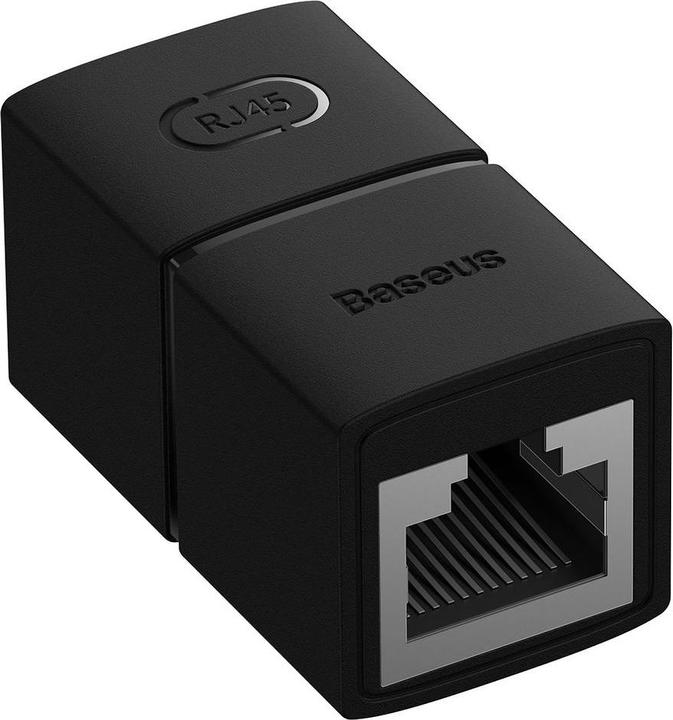 Produktbild Baseus Netzwerkanschluss AirJoy Series RJ-45 Ethernet-Kabelanschluss 1 Stück - Schwarz (Netzwerk Kupplung)