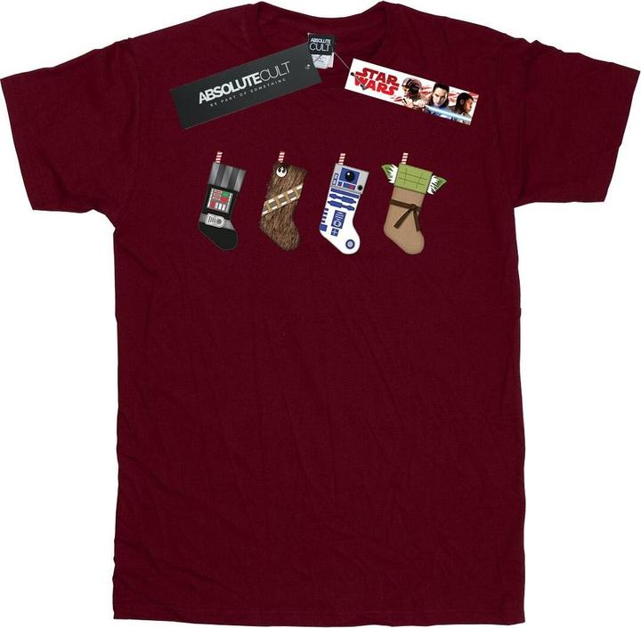 Star Wars Christmas Stockings TShirt (L)