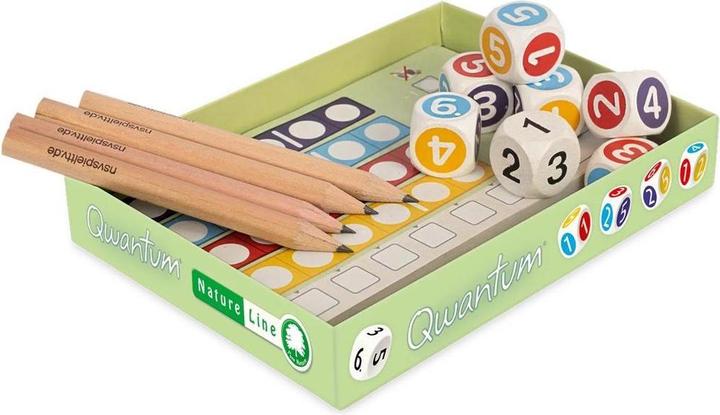 Actual product image ASS Altenburg Qwantum - Natureline, dice game, for 2-6 players, from 8 years (DE edition) (English, Czech)
