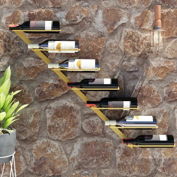 Actual product image VidaXL Weinregal (88 x 8 x 72 cm, 7 Fl.)