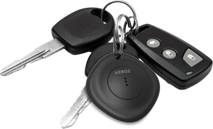 Produktbild Aeroz TAG-1000 Black (1-pack) Key finder for use with iPhone - Works with Apple Find My app