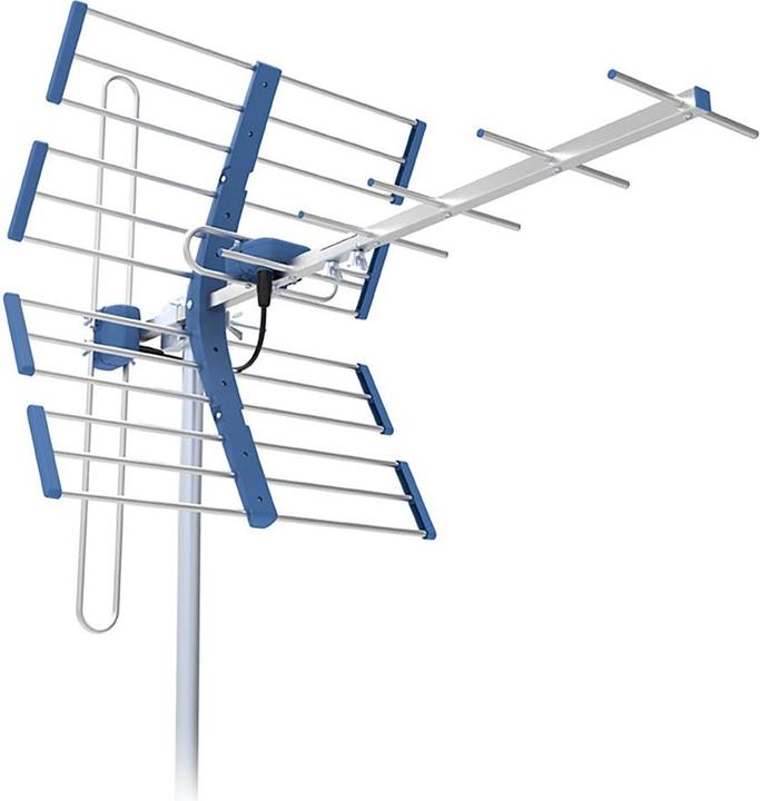 Blow TV antenna TT W19 Silver COMBO 5G TELMOR (Parabolic antenna, 6 dB, DVB-T / -T2, UKW / MW / LW)