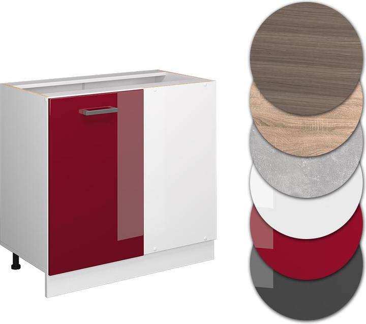 Actual product image Vicco Eckunterschrank R-Line (86 x 60 x 81.5 cm)