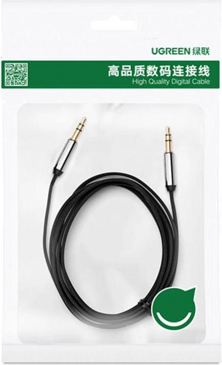 Actual product image Ugreen AV119 Jack cable 3.5mm AUX 3m (black) (3 m, 3.5mm jack (AUX))