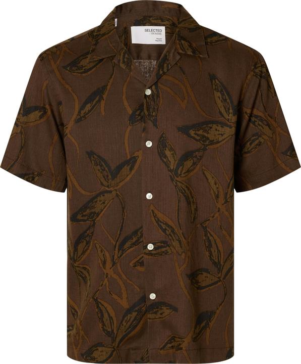 Selected Homme Print Kurzarmhemd (S)