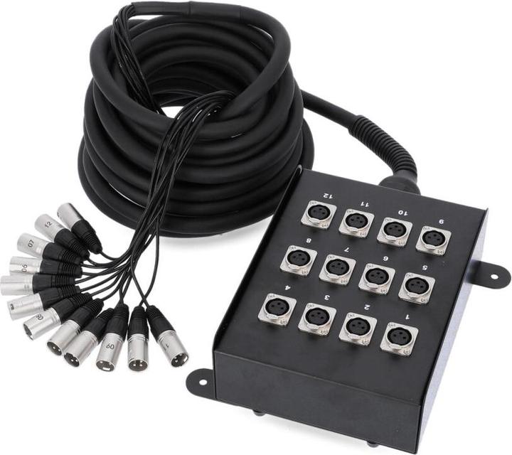 Actual product image AH Cables Multicore cable 10 m K12C10 An (0.33 m, XLR)