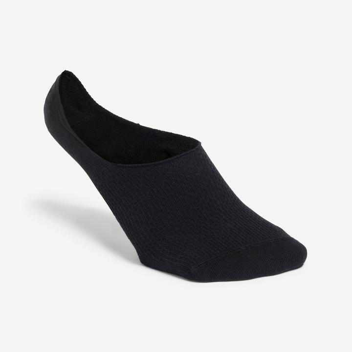 Actual product image Decathlon Socken Invisible 3er-Pack - schwarz (39, 42)