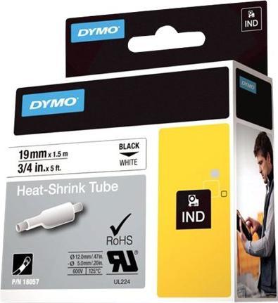 Actual product image Dymo Rhino heat shrink tubing (1.90 cm, White)