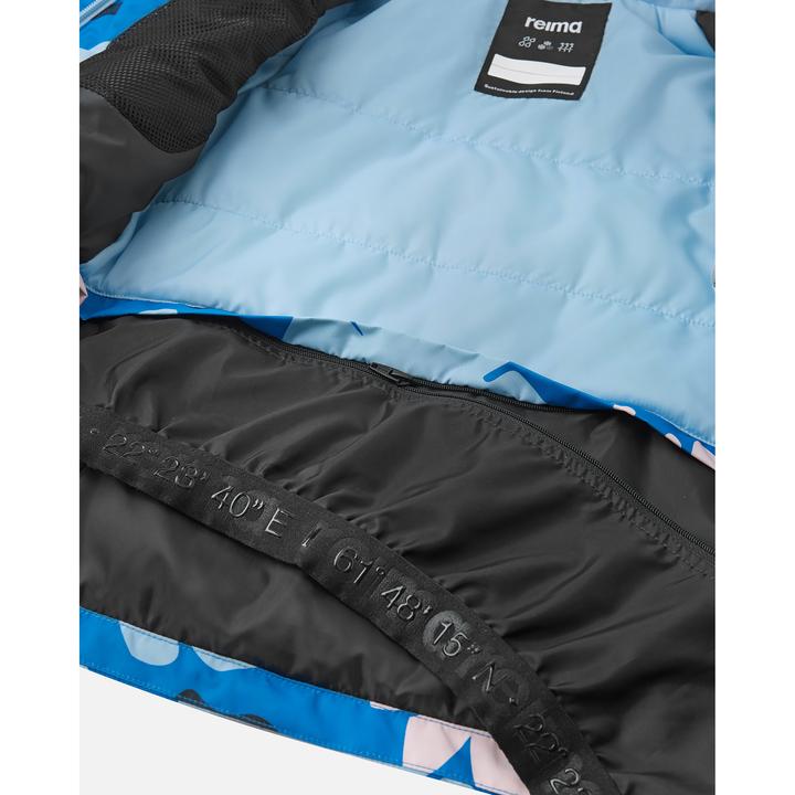 Actual product image Reima tec children's ski jacket Kiiruna Bright (140)