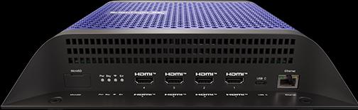 Image du produit BrightSign XC4055 Digital Signage Mediaplayer (lecteur 8K, 4x HDMI Out, Elite HTML, graphiques 3D, Web
