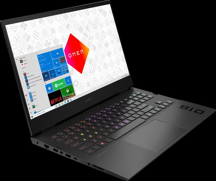 Actual product image HP Omen 16-c0802nz RTX 3070 (16.10", AMD Ryzen 7 5800H, 16 GB, 1000 GB, CH)