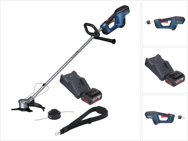 Productafbeelding Bosch Professional Bosch GFR 18V-23 Professionele accu bosmaaier 18 V 230 mm borstelloos + 1x accu 4.0 Ah + lader