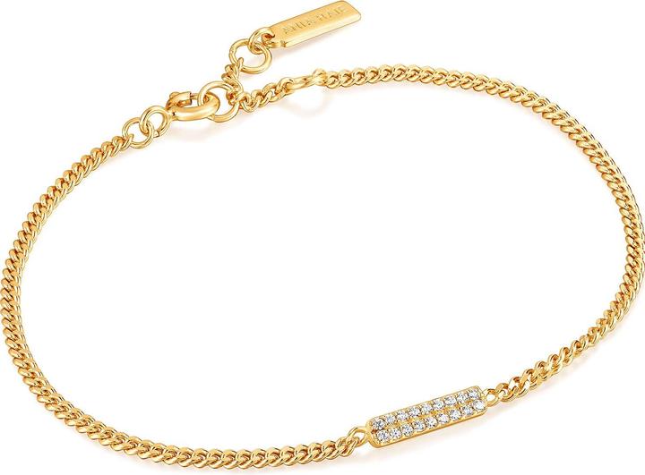Ania Haie Armband Glam Bar B037-02G Damen (16.50 cm, 925er Silber)