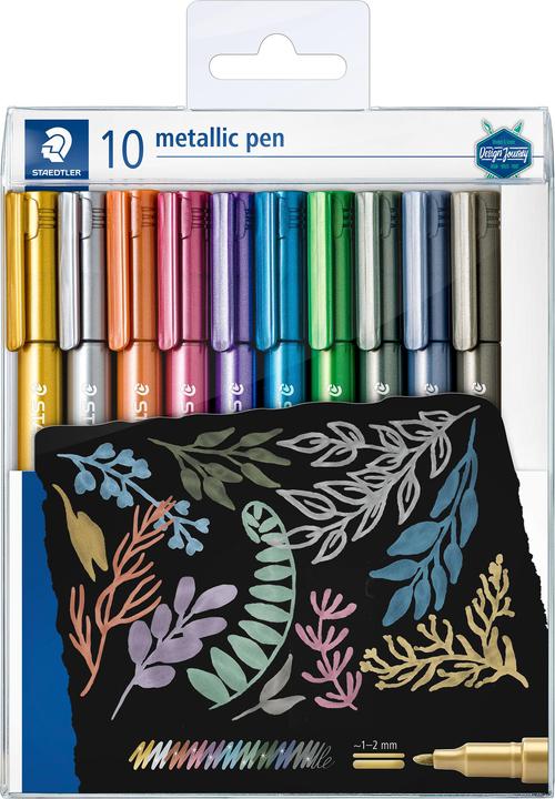 Produktbild Staedtler Pens (Mehrfarbig, 2 mm, 10 x)