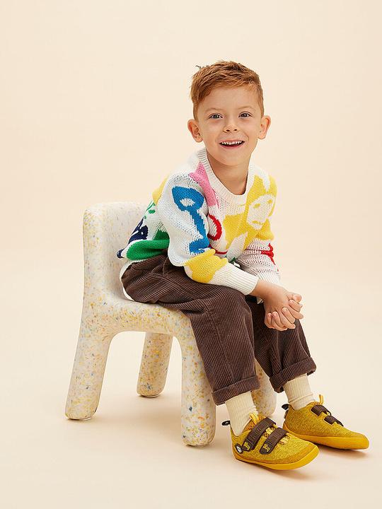 Produktbild Affenzahn Barfussschuhe KNIT HAPPY Tiger (22)