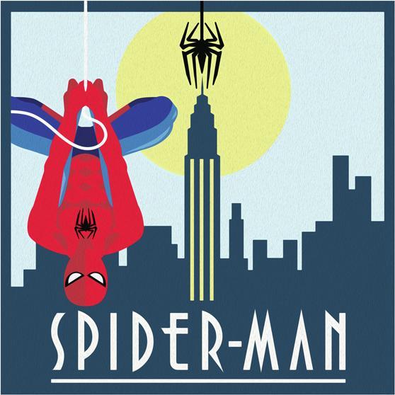 Actual product image Ravensburger CreArt - Painting by numbers 23891 - Spider-Man - aged 12 and over