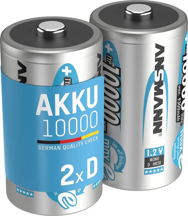 Actual product image Ansmann Mono D (2 pcs., D, 9300 mAh)