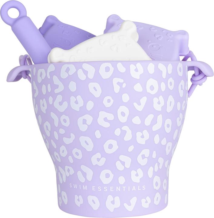Immagine prodotto Swim Essentials Giocattolo da spiaggia in silicone viola leopardato