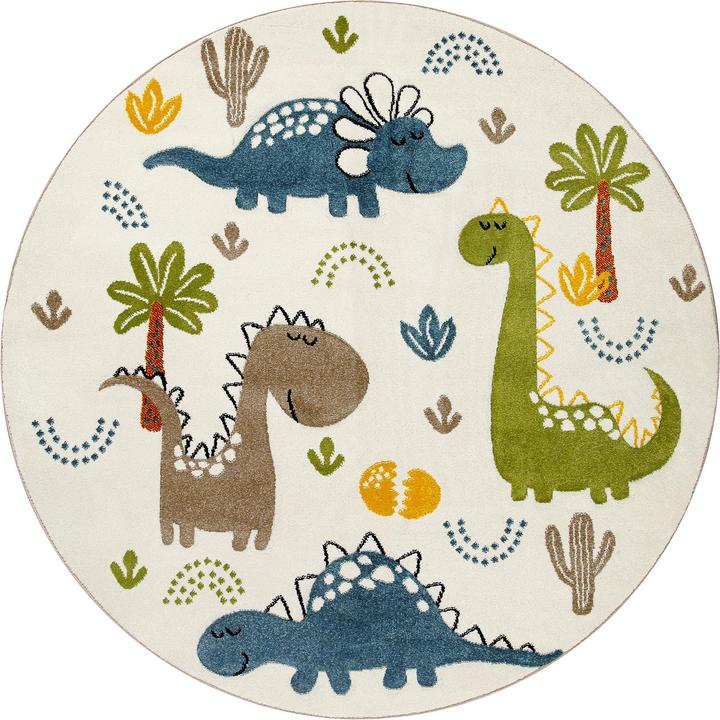 Produktbild Smart Kids Teppich Dino & Friends (Ø 120 cm)