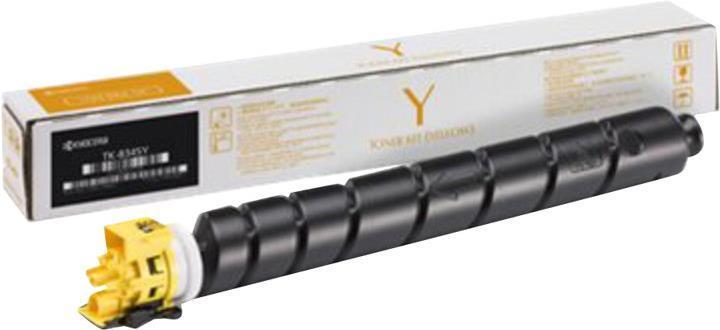Actual product image Kyocera TK-8345Y Toner Cartridge (e) Original (FC)
