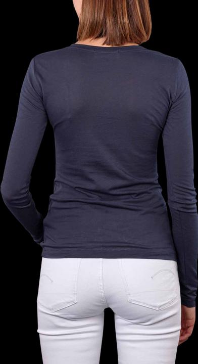 Actual product image Armedangels Enriccaa Soft T-Shirt Long Sleeve Night Sky (XL)