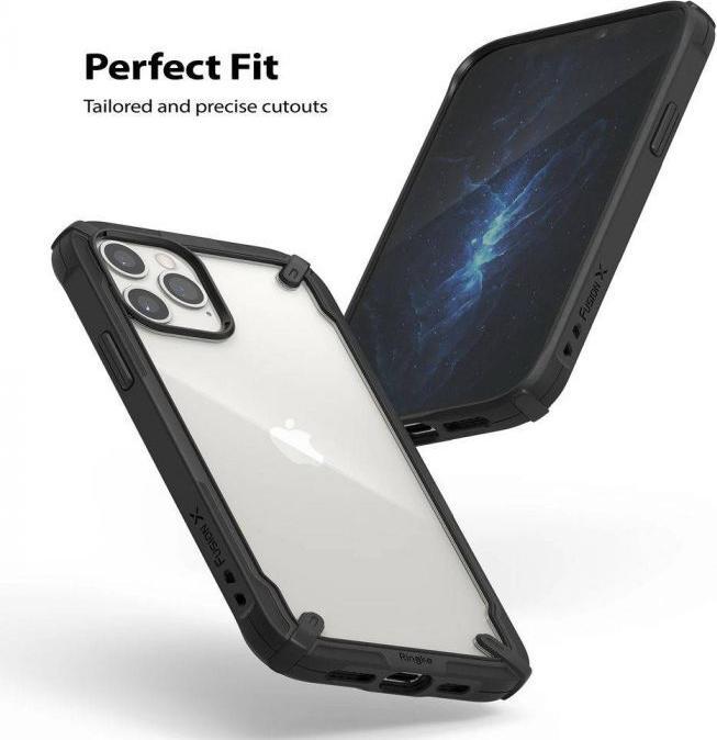 Image du produit Ringke Fusion X Case Armored Cover with Frame for iPhone 12 Pro (Apple iPhone 12)