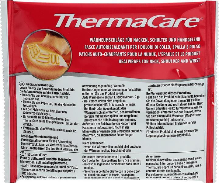 Valori nutrizionali e ingredienti Thermacare Bracciolo collo-spalla (n) (9 x)
