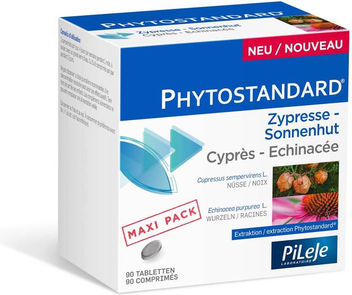 Phytostandarts Zypresse - Sonnenhut Tabl (90 Stück, Tabletten, 880 g)